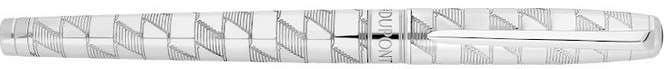 Monogram 1872 - S.T. Dupont Monogram 1872 Eternity L Palladium Fountain Pen #420021L